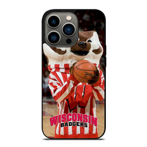 WISCONSIN BADGER MASCOT 2 iPhone 13 Pro Case
