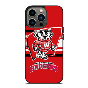 WISCONSIN BADGER SYMBOL iPhone 13 Pro Case