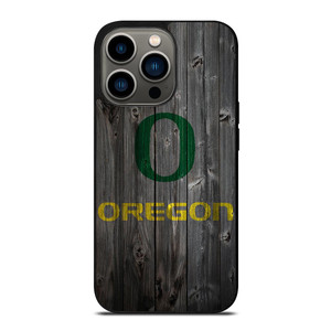 WOODEN LOGO OREGON DUCKS iPhone 13 Pro Case WOODEN LOGO OREGON DUCKS iPhone 13 Pro Case