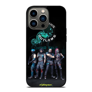WRAITHS OUTLAWS CYBERPUNK 2077 iPhone 13 Pro Case WRAITHS OUTLAWS CYBERPUNK 2077 iPhone 13 Pro Case
