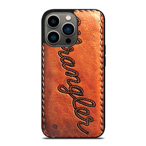 WRANGLER JEANS LOGO LEATHER iPhone 13 Pro Case WRANGLER JEANS LOGO LEATHER iPhone 13 Pro Case