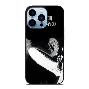 LED ZEPPELIN BLACK WHITE LOGO iPhone 13 Pro Max Case