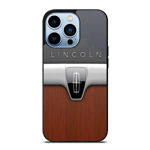 LINCOLN MOTOR WOODEN CHROME LOGO iPhone 13 Pro Max Case LINCOLN MOTOR WOODEN CHROME LOGO iPhone 13 Pro Max Case