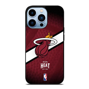 LOGO MIAMI HEAT NBA iPhone 13 Pro Max Case LOGO MIAMI HEAT NBA iPhone 13 Pro Max Case
