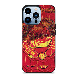 MANCHESTER UNITED DNA LOGO iPhone 13 Pro Max Case MANCHESTER UNITED DNA LOGO iPhone 13 Pro Max Case