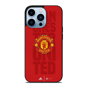 MANCHESTER UNITED FC ADIDAS LOGO iPhone 13 Pro Max Case