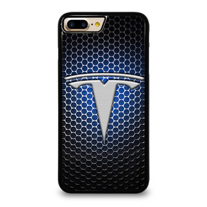 TESLA LOGO BLUE LIGHT iPhone 7 Plus Case TESLA LOGO BLUE LIGHT iPhone 7 Plus Case