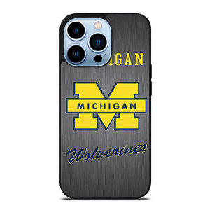 MICHIGAN WOLVERINES LOGO iPhone 13 Pro Max Case