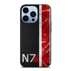N7 ARMOUR MASS EFFECT CARBON iPhone 13 Pro Max Case