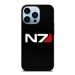 N7 MASS EFFECT METAL LOGO iPhone 13 Pro Max Case