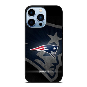 NEW ENGLAND PATRIOTS METAL LOGO iPhone 13 Pro Max Case