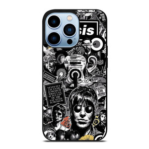 OASIS ROCK BAND POSTER iPhone 13 Pro Max Case