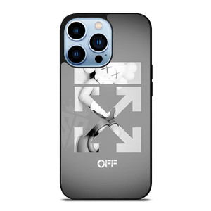 OFF WHITE KAWS iPhone 13 Pro Max Case