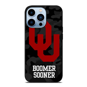 OKLAHOMA SOONERS CAMO LOGO iPhone 13 Pro Max Case