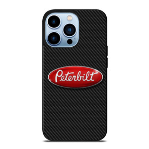 PETERBILT TRUCK LOGO CARBON iPhone 13 Pro Max Case