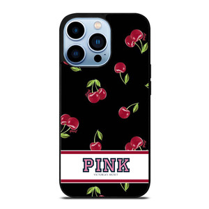 PINK VICTORIA'S SECRET CHERRY iPhone 13 Pro Max Case