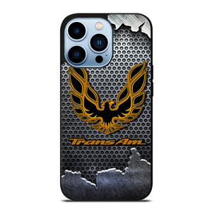 PONTIAC TRANS AM FIREBIRD METAL LOGO 2 iPhone 13 Pro Max Case
