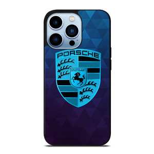 PORSCHE CAR BLUE LOGO iPhone 13 Pro Max Case PORSCHE CAR BLUE LOGO iPhone 13 Pro Max Case