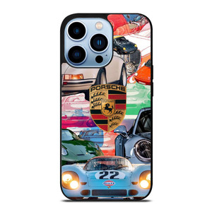 PORSCHE COLLAGE POSTER iPhone 13 Pro Max Case PORSCHE COLLAGE POSTER iPhone 13 Pro Max Case