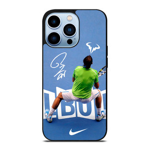 RAFAEL NADAL NIKE SIGNATURE LOGO iPhone 13 Pro Max Case RAFAEL NADAL NIKE SIGNATURE LOGO iPhone 13 Pro Max Case