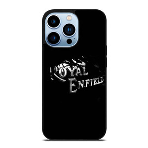 ROYAL ENFIELD BLACK TANK METAL LOGO iPhone 13 Pro Max Case ROYAL ENFIELD BLACK TANK METAL LOGO iPhone 13 Pro Max Case