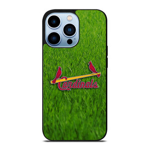 SAINT LOUIS CARDINALS GRASS LOGO iPhone 13 Pro Max Case SAINT LOUIS CARDINALS GRASS LOGO iPhone 13 Pro Max Case