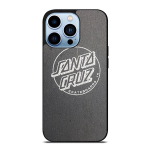 SANTA CRUZ SKATEBOARD LOGO ASPHALT iPhone 13 Pro Max Case