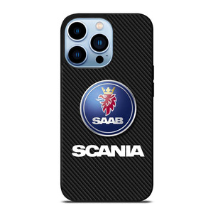 SCANIA TRUCK SAAB CARBON LOGO iPhone 13 Pro Max Case SCANIA TRUCK SAAB CARBON LOGO iPhone 13 Pro Max Case