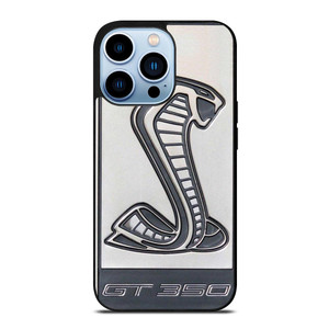 SHELBY GT350R SILVER EMBLEM SIGN iPhone 13 Pro Max Case SHELBY GT350R SILVER EMBLEM SIGN iPhone 13 Pro Max Case