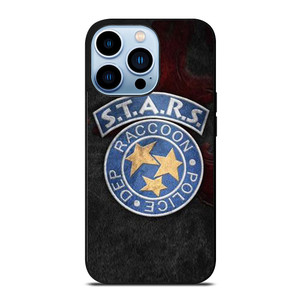 STARS RACCOON POLICE DEP BADGE iPhone 13 Pro Max Case