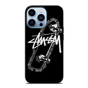 STUSSY SKATEBOARD ART iPhone 13 Pro Max Case STUSSY SKATEBOARD ART iPhone 13 Pro Max Case