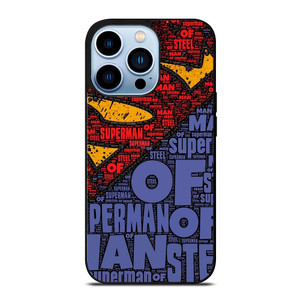 SUPERMAN LOGO ART WALL iPhone 13 Pro Max Case