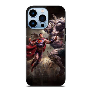 SUPERMAN VS DOOMSDAY ART iPhone 13 Pro Max Case