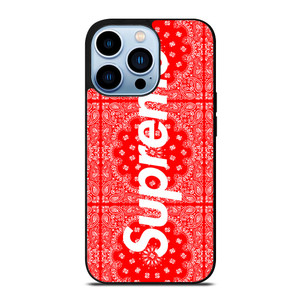 SUPREME BANDANA iPhone 13 Pro Max Case SUPREME BANDANA iPhone 13 Pro Max Case
