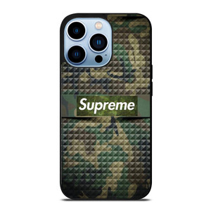 SUPREME BET LOGO CAMO iPhone 13 Pro Max Case