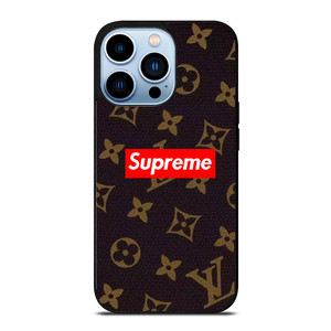 SUPREME BROWN iPhone 13 Pro Max Case
