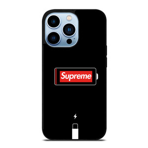 SUPREME PHONE LOW BATTERY iPhone 13 Pro Max Case SUPREME PHONE LOW BATTERY iPhone 13 Pro Max Case