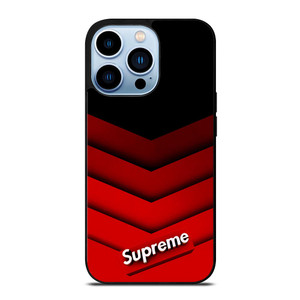 SUPREME RED PATTERN iPhone 13 Pro Max Case SUPREME RED PATTERN iPhone 13 Pro Max Case