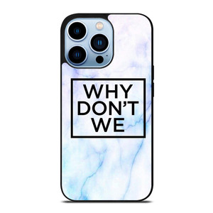 WHY DONT WE MARBLE LOGO iPhone 13 Pro Max Case