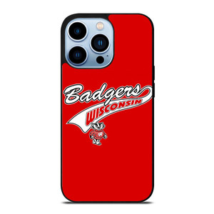 WISCONSIN BADGERS FOOTBALL SYMBOL iPhone 13 Pro Max Case WISCONSIN BADGERS FOOTBALL SYMBOL iPhone 13 Pro Max Case