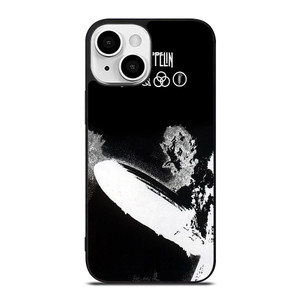 LED ZEPPELIN BLACK WHITE LOGO iPhone 13 Mini Case