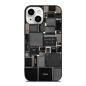 MARSHALL AMPLIFIER COLLAGE iPhone 13 Mini Case MARSHALL AMPLIFIER COLLAGE iPhone 13 Mini Case