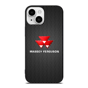 MASSEY FERGUSON METAL LOGO iPhone 13 Mini Case MASSEY FERGUSON METAL LOGO iPhone 13 Mini Case