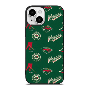 MINNESOTA WILD NHL PATTERN iPhone 13 Mini Case MINNESOTA WILD NHL PATTERN iPhone 13 Mini Case