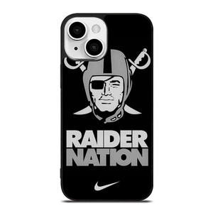 OAKLAND RAIDERS NATION NIKE iPhone 13 Mini Case OAKLAND RAIDERS NATION NIKE iPhone 13 Mini Case