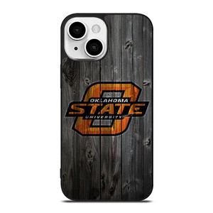 OKLAHOMA STATE UNIVERSITY WOODEN LOGO iPhone 13 Mini Case