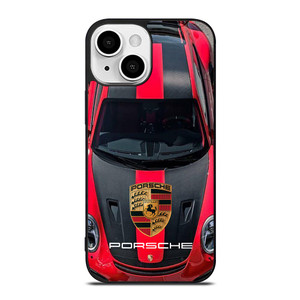 PORSCHE RED CAR LOGO iPhone 13 Mini Case PORSCHE RED CAR LOGO iPhone 13 Mini Case