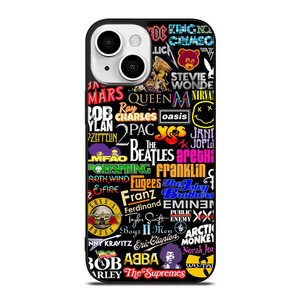ROCK BAND COLLAGE iPhone 13 Mini Case ROCK BAND COLLAGE iPhone 13 Mini Case