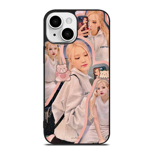 ROSE BLACKPINK CUTE COLLAGE iPhone 13 Mini Case