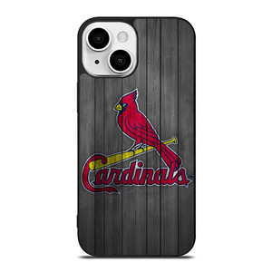 SAINT LOUIS CARDINALS WOODEN ICON iPhone 13 Mini Case SAINT LOUIS CARDINALS WOODEN ICON iPhone 13 Mini Case